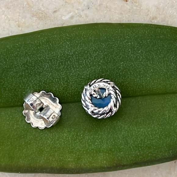 David Yurman Chatelaine Earrings with Moonstone - Picture 7 of 7